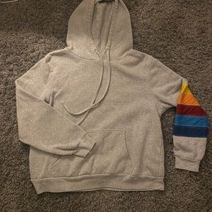 💜Grey hoodie